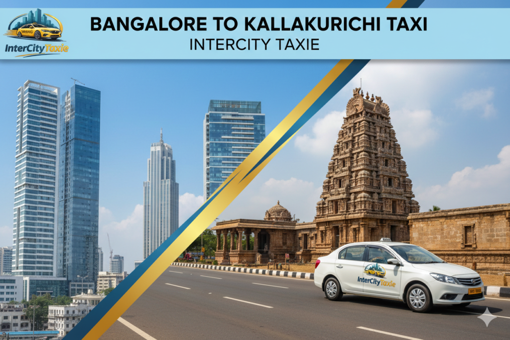 Bangalore to Kallakurichi Taxi