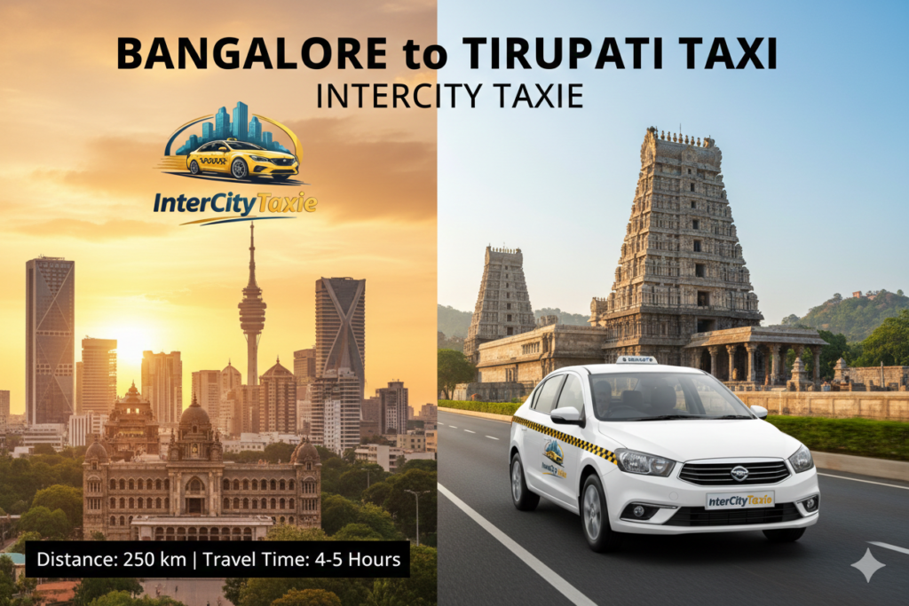 Bangalore to Tirupati Taxi