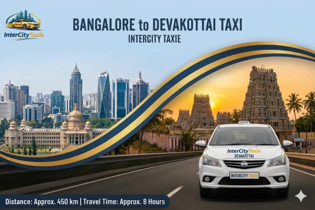 Bangalore to Devakottai Taxi