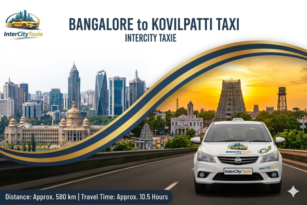 Bangalore to Kovilpatti Taxi