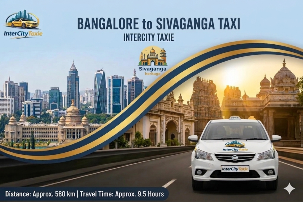 Bangalore to Sivaganga Taxi
