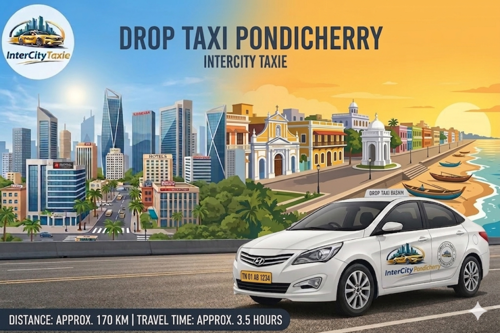 Drop Taxi Pondicherry