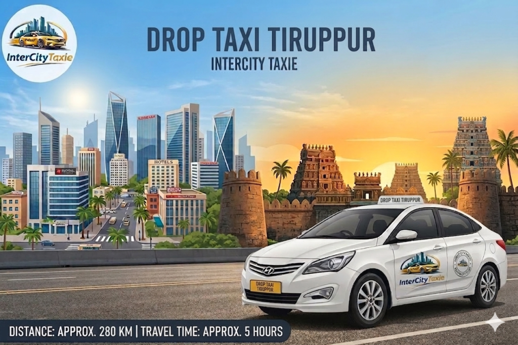 Drop Taxi Tiruppur